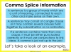 Comma Splicing and Run-ons - KS3 Teaching Resources (slide 3/15)